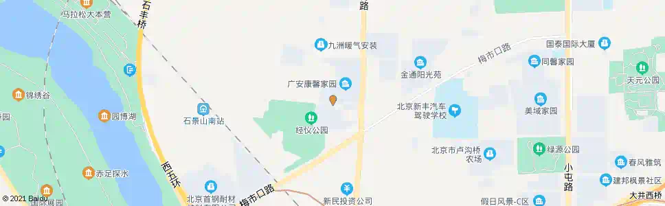 北京张仪村西站_公交站地图_北京公交_妙搜公交查询2025