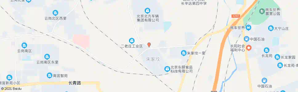 北京二老庄_公交站地图_北京公交_妙搜公交查询2025