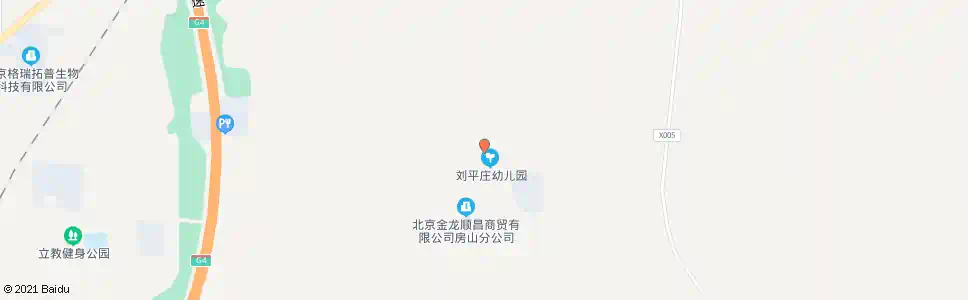 北京刘平庄_公交站地图_北京公交_妙搜公交查询2025