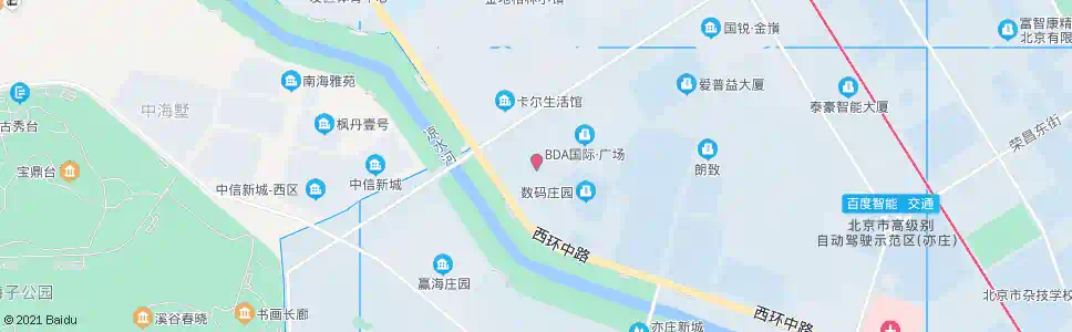 北京北工大软件园_公交站地图_北京公交_妙搜公交查询2025
