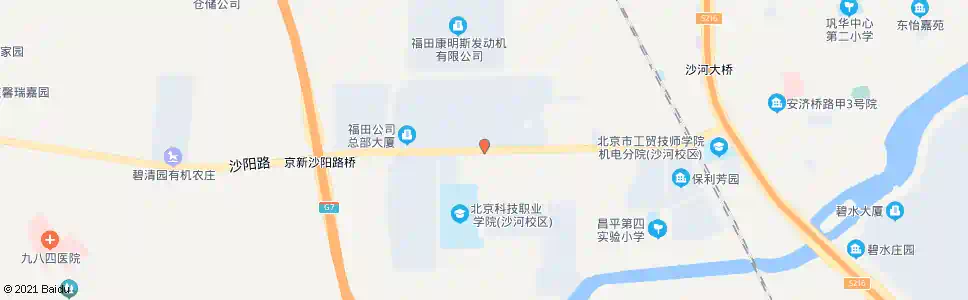 北京老牛湾东_公交站地图_北京公交_妙搜公交查询2025