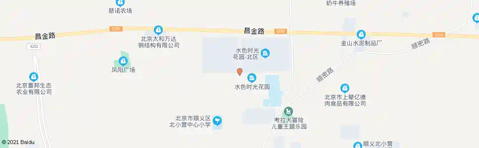 北京水色时光_公交站地图_北京公交_妙搜公交查询2025