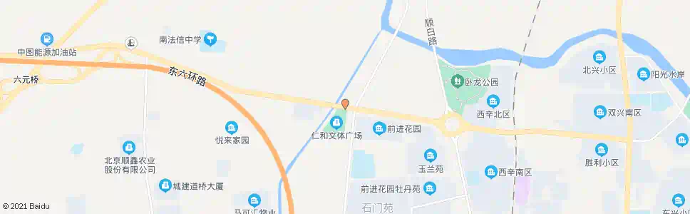 北京石门北站_公交站地图_北京公交_妙搜公交查询2025
