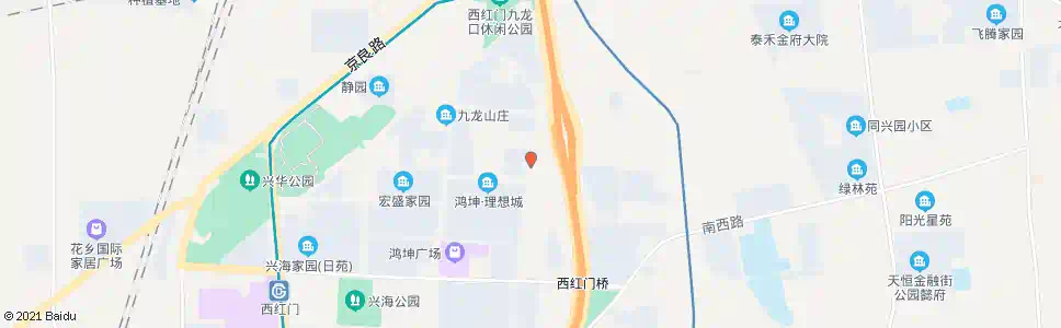 北京欣荣北大街北口_公交站地图_北京公交_妙搜公交查询2025