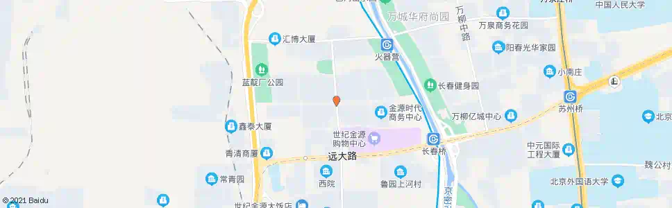 北京蓝靛厂中路_公交站地图_北京公交_妙搜公交查询2025