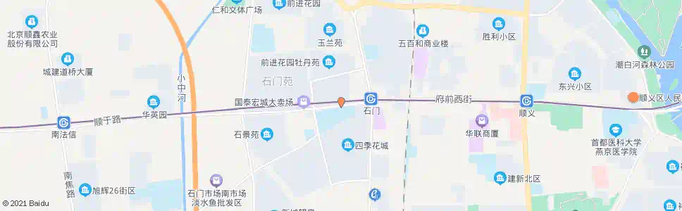 北京社教中心_公交站地图_北京公交_妙搜公交查询2025