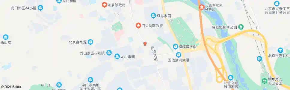 北京新桥家园_公交站地图_北京公交_妙搜公交查询2025