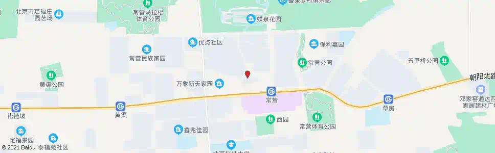 北京万象新天三区_公交站地图_北京公交_妙搜公交查询2025
