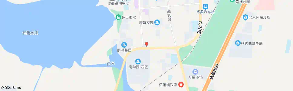 北京怀柔国税局_公交站地图_北京公交_妙搜公交查询2025