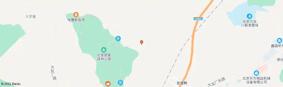 北京东方化工厂北门_公交站地图_北京公交_妙搜公交查询2025