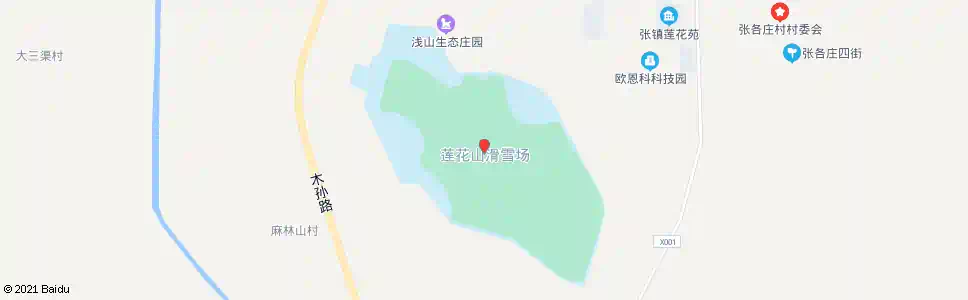 北京莲花山滑雪场_公交站地图_北京公交_妙搜公交查询2025