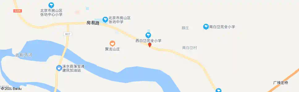 北京西白岱西_公交站地图_北京公交_妙搜公交查询2025