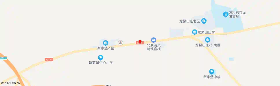 北京晏家堡_公交站地图_北京公交_妙搜公交查询2025