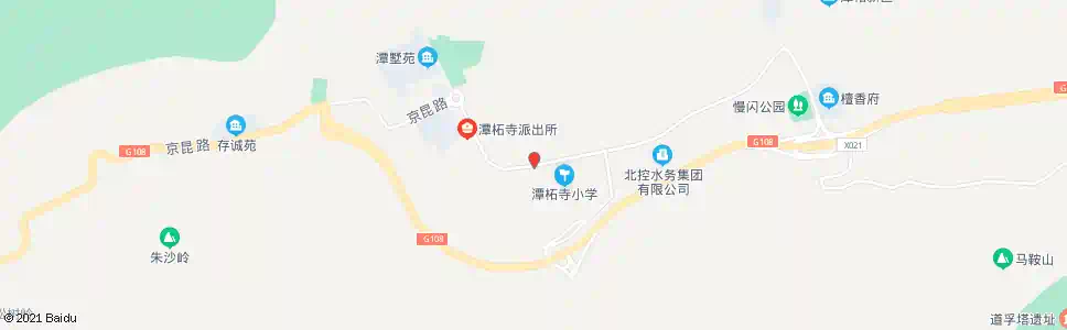 北京鲁家滩村口_公交站地图_北京公交_妙搜公交查询2025