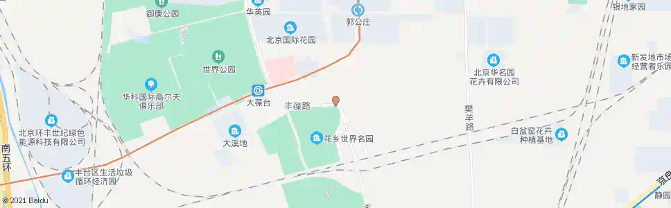 北京丰葆路东口_公交站地图_北京公交_妙搜公交查询2025
