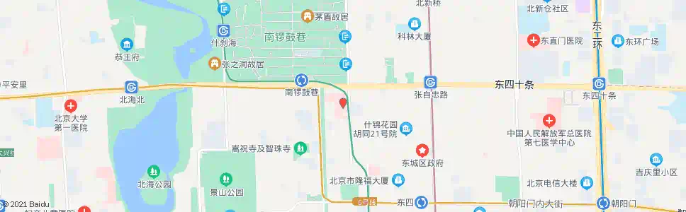 北京中医医院_公交站地图_北京公交_妙搜公交查询2025
