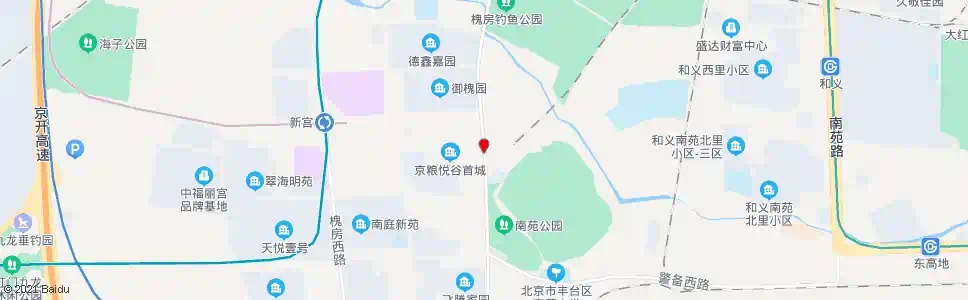 北京槐房_公交站地图_北京公交_妙搜公交查询2025