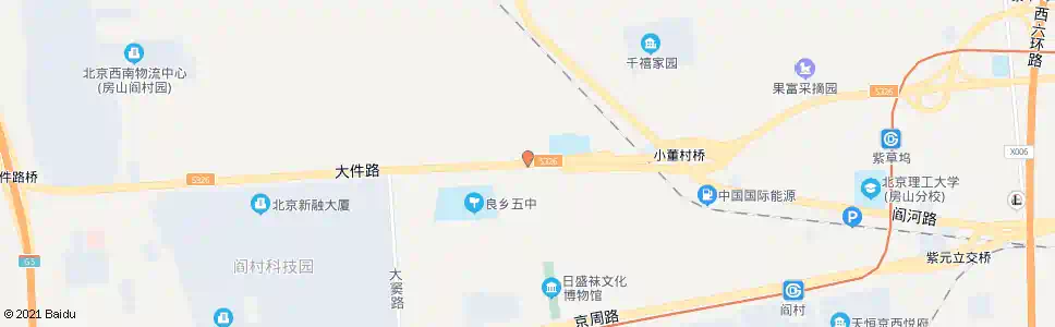 北京小董村_公交站地图_北京公交_妙搜公交查询2025