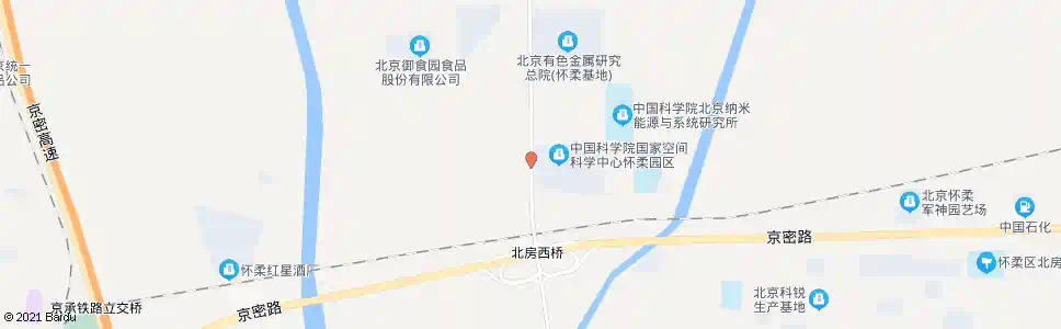 北京京密北二街中路_公交站地图_北京公交_妙搜公交查询2025