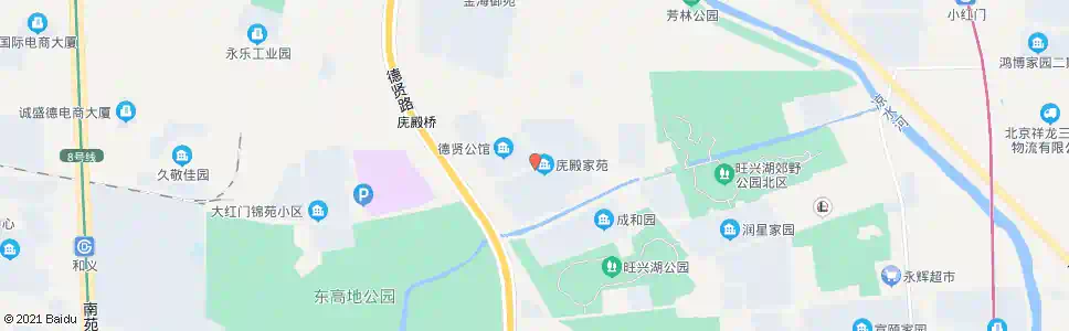 北京南场东街_公交站地图_北京公交_妙搜公交查询2025
