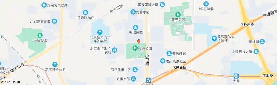 北京兴源路_公交站地图_北京公交_妙搜公交查询2025