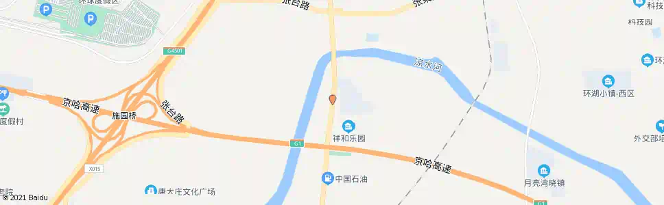北京祥和乐园小区_公交站地图_北京公交_妙搜公交查询2025