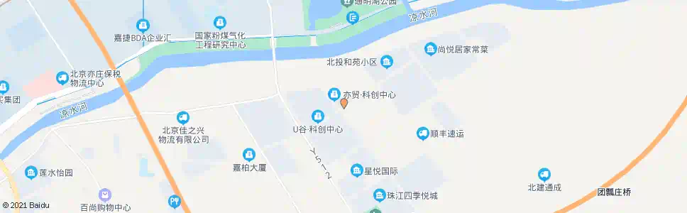 北京兴贸一街东站_公交站地图_北京公交_妙搜公交查询2025