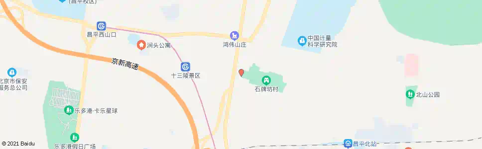 北京石牌坊_公交站地图_北京公交_妙搜公交查询2025