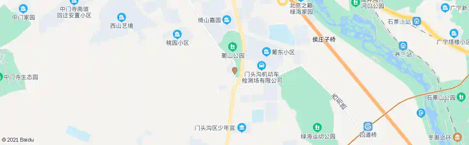 北京葡萄嘴_公交站地图_北京公交_妙搜公交查询2025