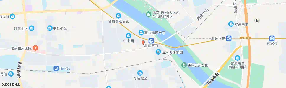 北京通州赵登禹大街_公交站地图_北京公交_妙搜公交查询2025