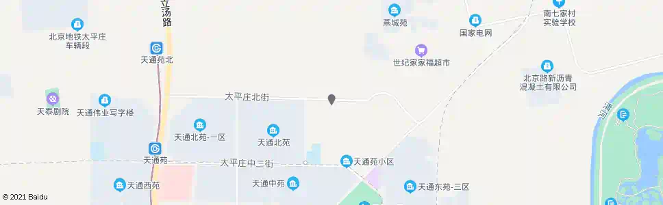 北京狮子营家园_公交站地图_北京公交_妙搜公交查询2025