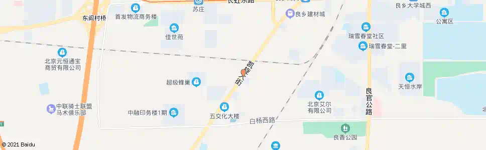 北京良乡大南关村_公交站地图_北京公交_妙搜公交查询2025