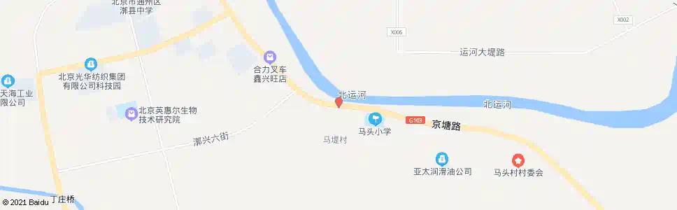 北京马堤村_公交站地图_北京公交_妙搜公交查询2025
