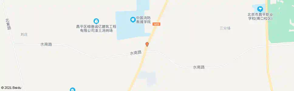 北京白房子西站_公交站地图_北京公交_妙搜公交查询2025