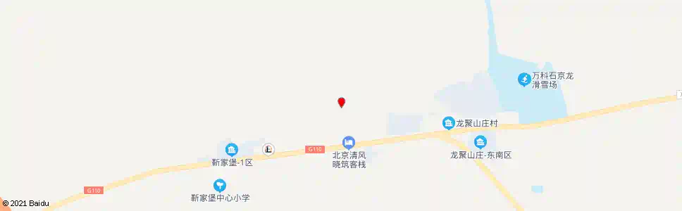 北京晏家堡村北_公交站地图_北京公交_妙搜公交查询2025