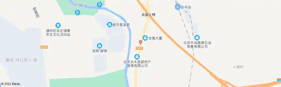 北京通州窑上_公交站地图_北京公交_妙搜公交查询2025