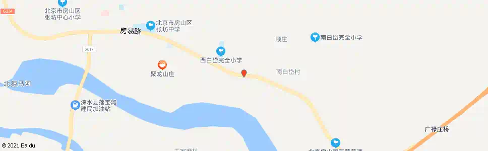 北京西白岱_公交站地图_北京公交_妙搜公交查询2025