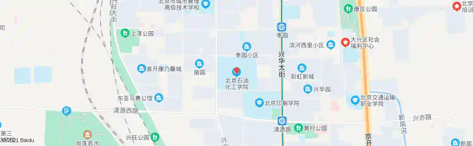 北京石油化工科学院_公交站地图_北京公交_妙搜公交查询2025