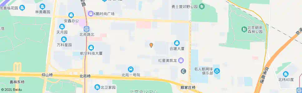 北京来北家园西门_公交站地图_北京公交_妙搜公交查询2025