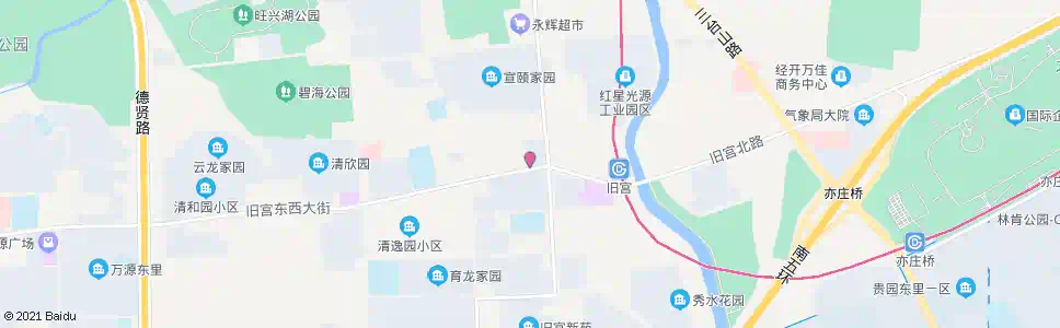 北京旧宫东口_公交站地图_北京公交_妙搜公交查询2025