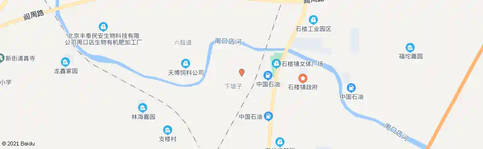 北京下坡子_公交站地图_北京公交_妙搜公交查询2025