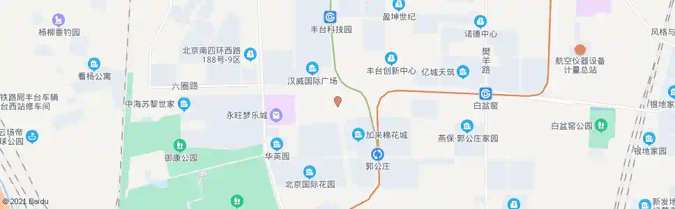 北京中海九号公馆小区_公交站地图_北京公交_妙搜公交查询2025