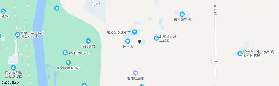 北京李遂_公交站地图_北京公交_妙搜公交查询2025
