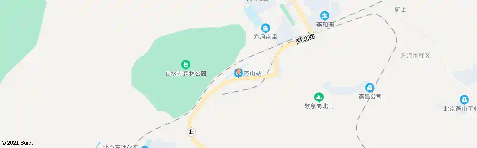 北京燕山火车站_公交站地图_北京公交_妙搜公交查询2025