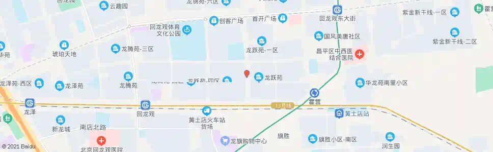 北京龙跃苑四区东门_公交站地图_北京公交_妙搜公交查询2025
