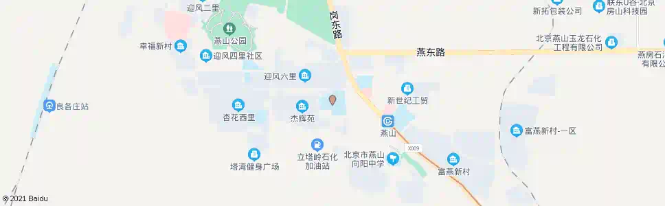 北京燕化附中_公交站地图_北京公交_妙搜公交查询2025