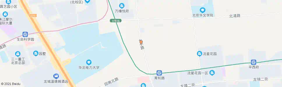 北京七里渠南村_公交站地图_北京公交_妙搜公交查询2025