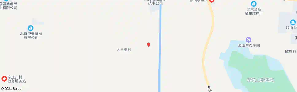 北京大三渠村_公交站地图_北京公交_妙搜公交查询2025