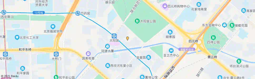 北京太阳家园_公交站地图_北京公交_妙搜公交查询2025