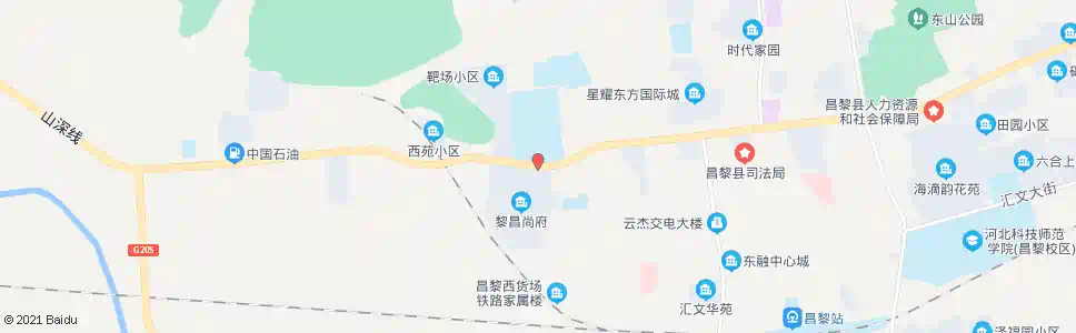 北京城关一中_公交站地图_北京公交_妙搜公交查询2025